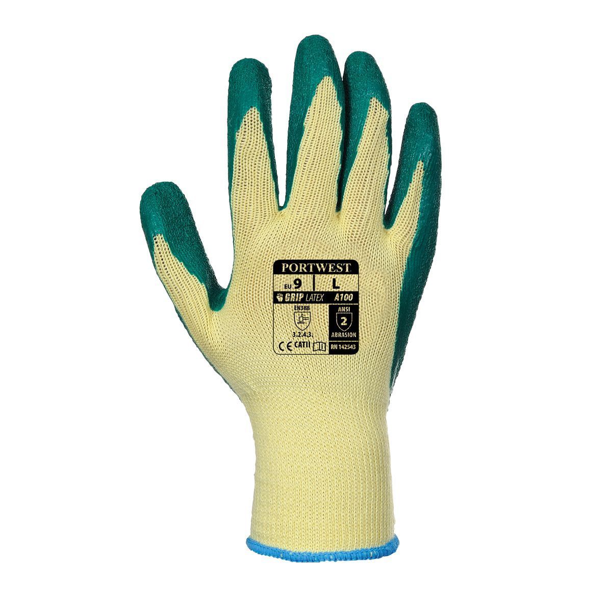 Style A100 Grip Glove - Non-Slip Work Gloves for Gardening, Construction & DIY Projects | Durable & Comfortable Safety Gloves