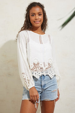 Stylish Catalan Blouse for Women - Flowy Boho Top with Embroidery | Perfect for Summer, Beach, and Casual Outfits