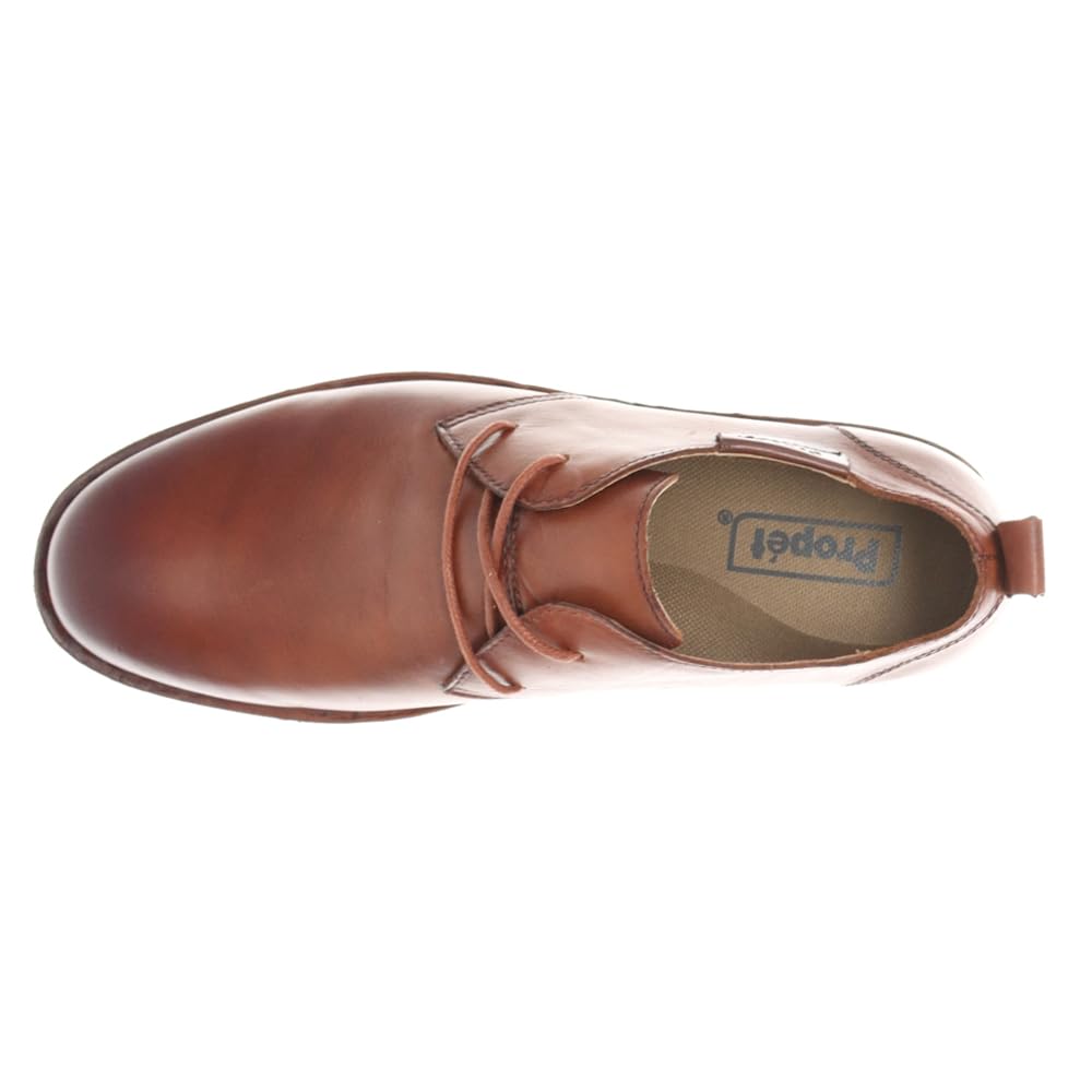 Propet Men's Finn Plain Toe Walking Shoes - Comfortable & Supportive Casual Shoes for Walking, Travel & Everyday Wear