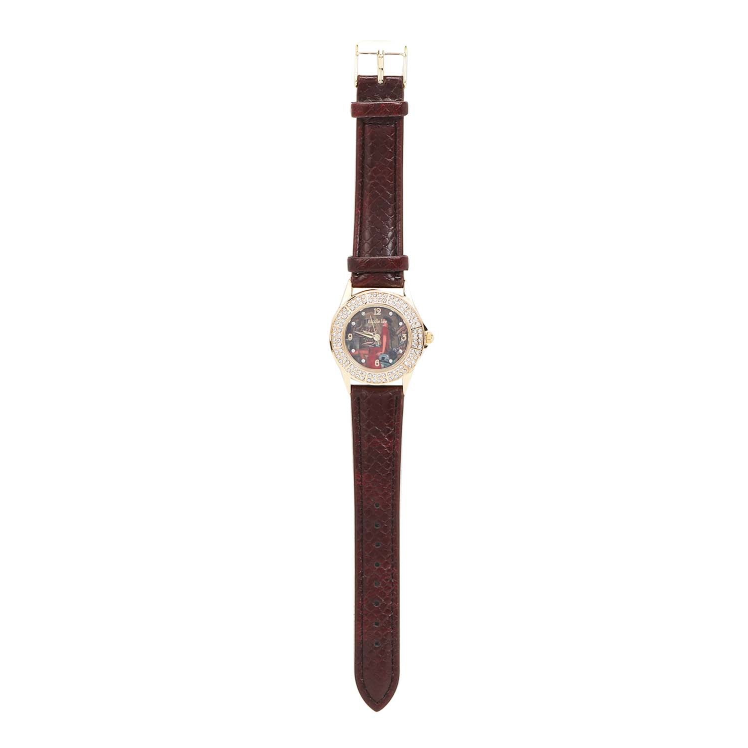 Classic Double Diamond Watch for Men & Women - Luxury Stainless Steel Analog Wristwatch - Perfect for Formal Events, Business Meetings & Special Occasions