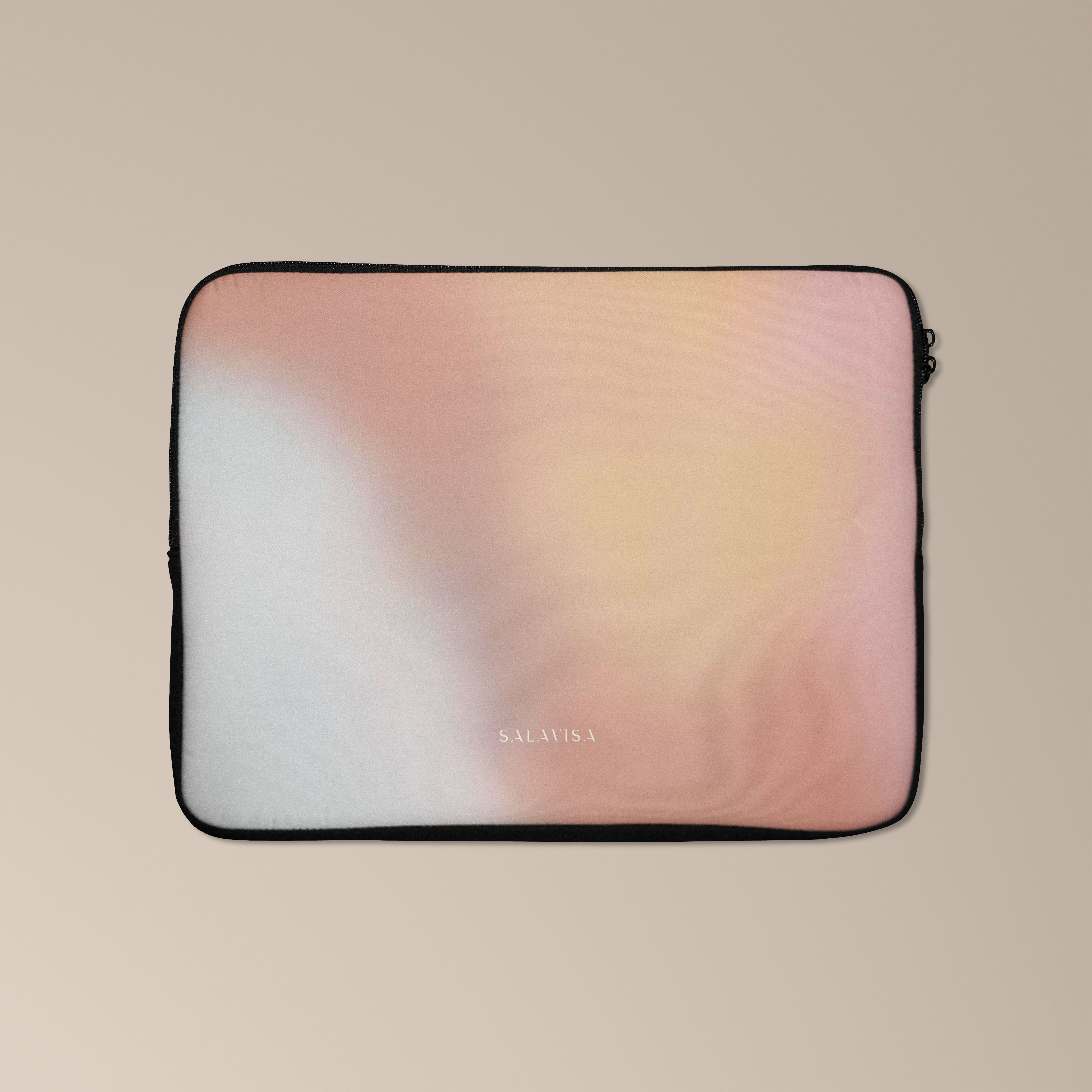 Premium Sunlit Haze Laptop Sleeve Case - Waterproof & Shockproof 13-15 Inch MacBook Pro/Air Protector - Perfect for Work, Travel & School