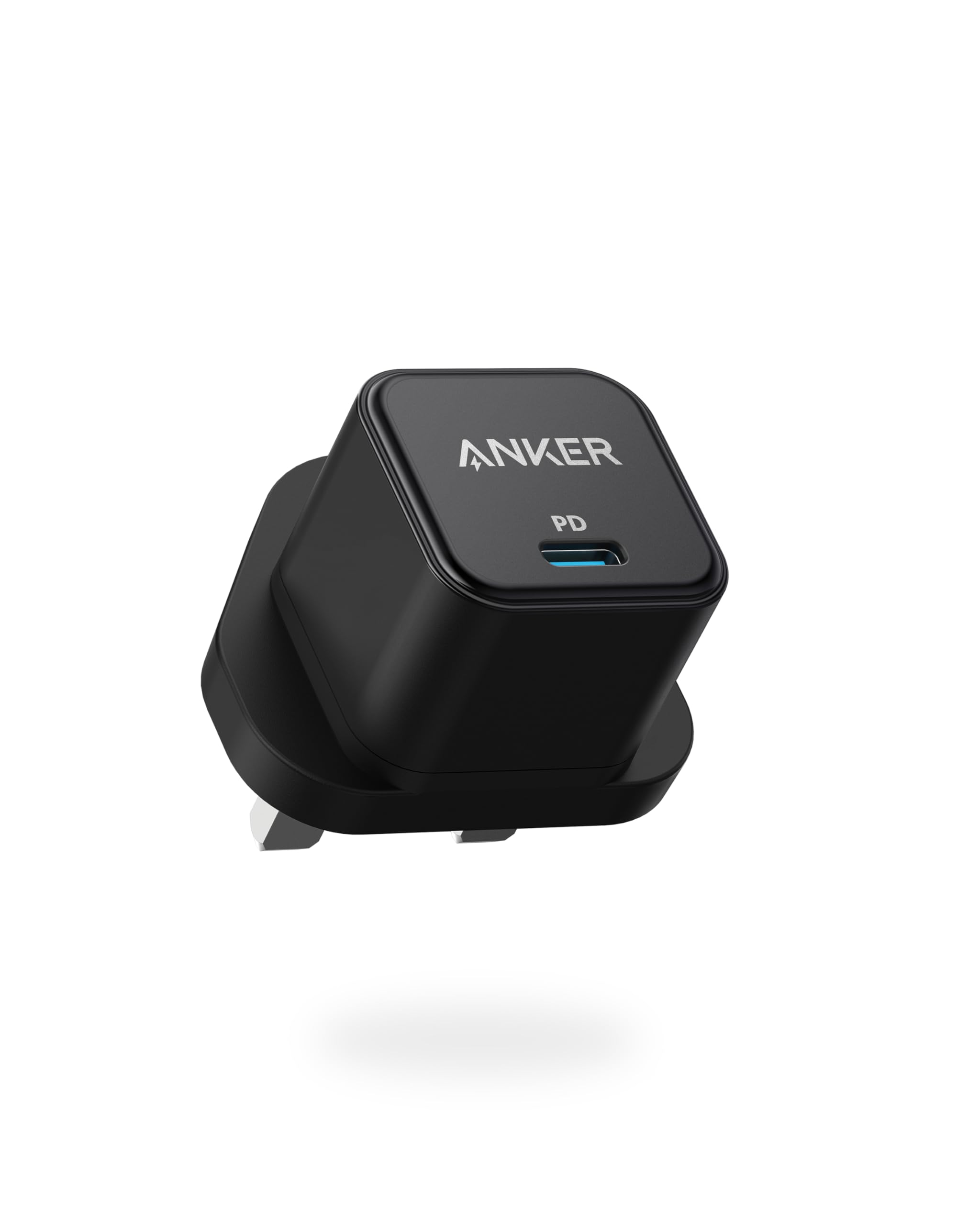 Anker 20W USB C Fast Charger - PowerPort III Cube Charger for iPhone 16/16 Plus/16 Pro/16 Pro Max, iPhone 15/14/13/12, Galaxy & iPad | Compact Travel Charger for Home, Office & Car (Cable Not Included)