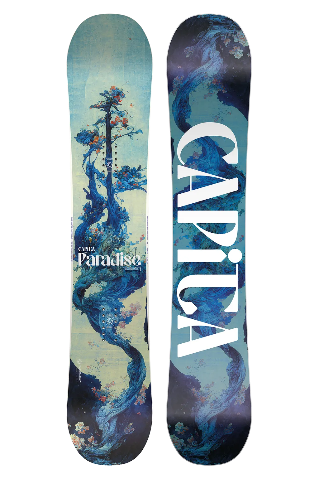 Capita Paradise Snowboard 2025 - All-Mountain Freestyle Snowboard for Men & Women | Perfect for Powder, Park & Freeriding | Durable Construction for Advanced Riders
