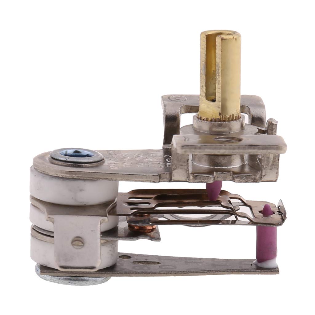 250V 16A Adjustable 90°C Bimetallic Thermostat Switch KDT-200 - Temperature Control for Electric Heaters, Irons, Ovens & Appliances | Perfect for Home, Workshop & Industrial Use