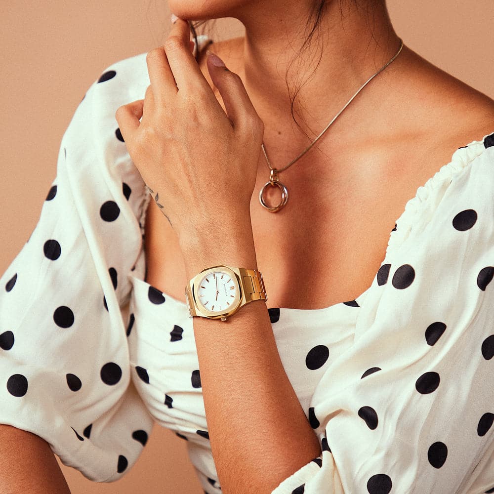 Aries Gold Women's Watch - Limited Edition Luxury Timepiece with Waterproof & Stainless Steel Band for Business, Party & Everyday Wear