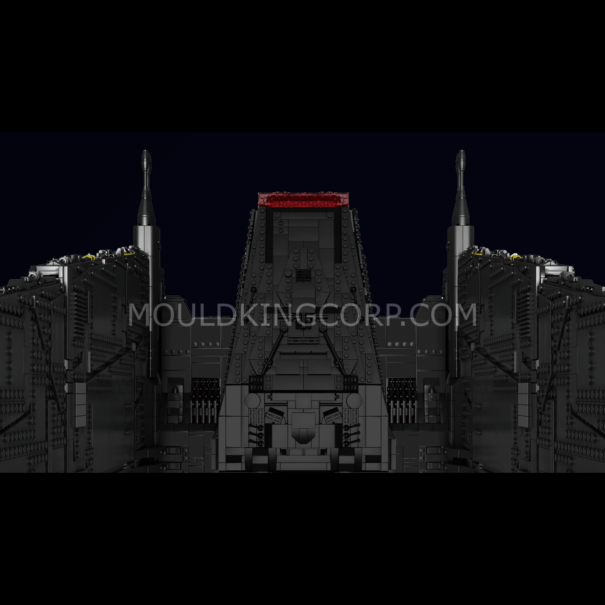 Mould King 21011 Upsilon Command Shuttle Building Set - 6,860 Piece Star Wars Inspired Model Kit for Adults & Teens | Space Adventure Collection & Display