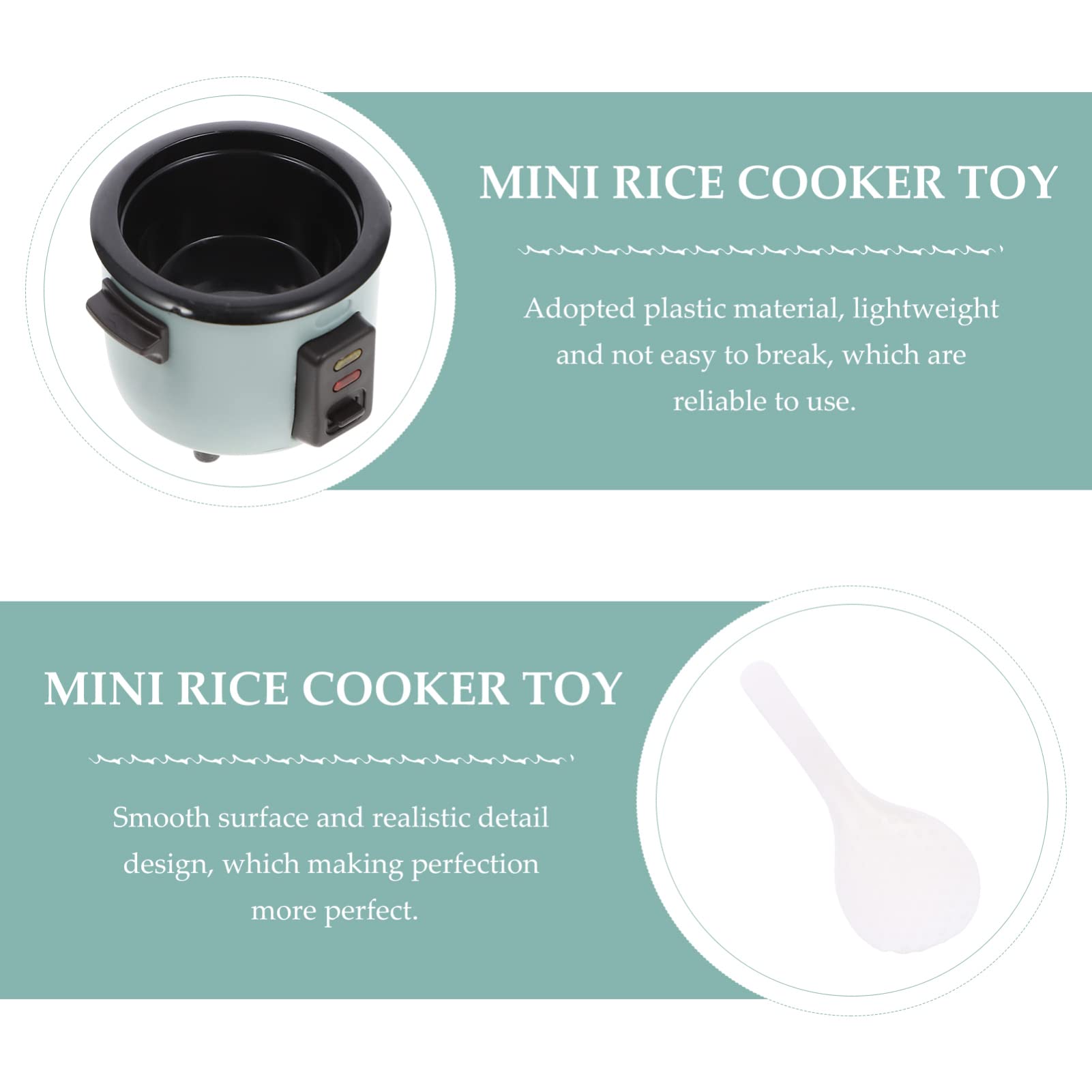 1:12 Scale Miniature Rice Cooker - Zerodeko Dollhouse Kitchen Accessories for Mini House & DIY Scenes | Perfect for Miniature Kitchen Decor, Doll Display, and Model House Decoration