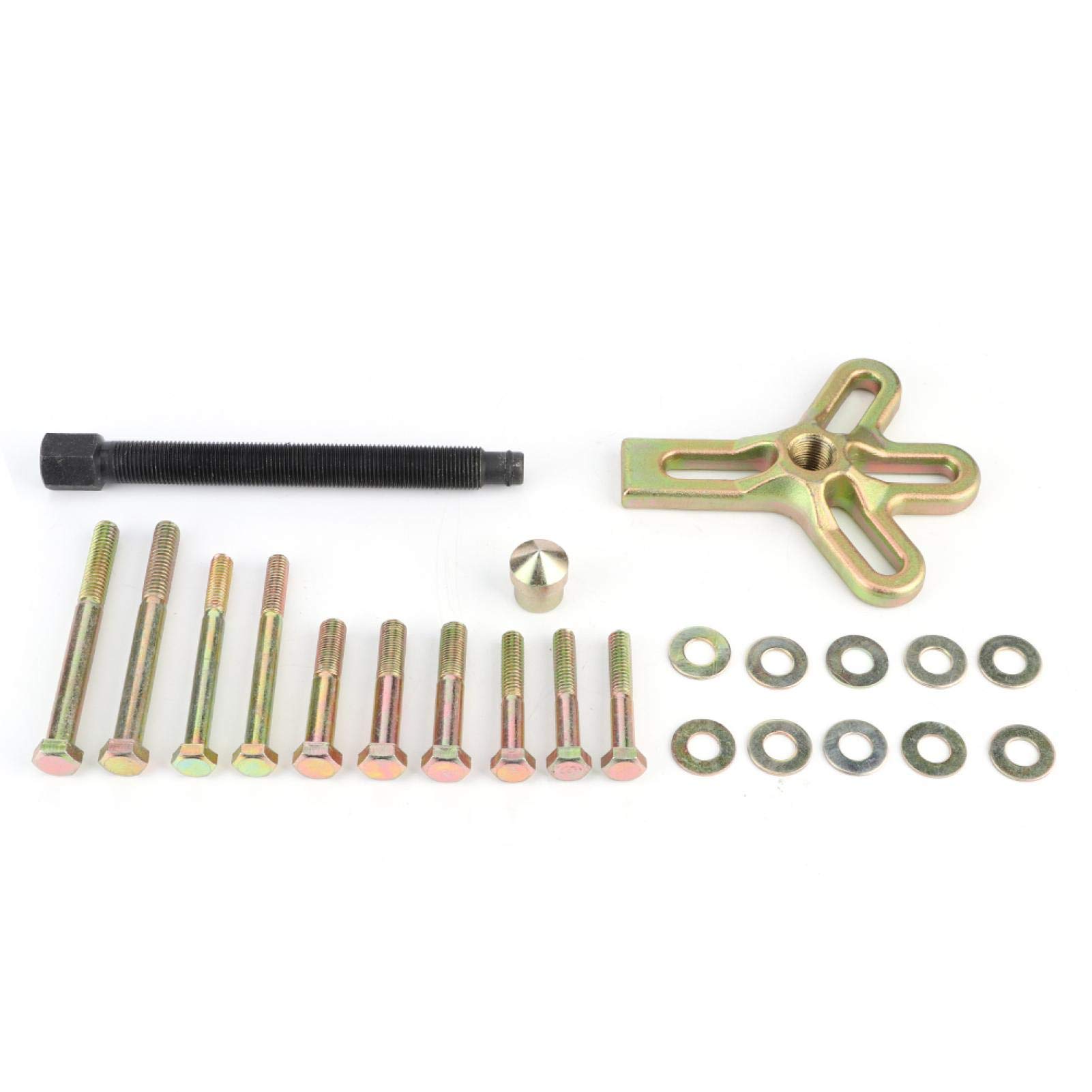 13-Piece Crankshaft Puller Kit - Professional Wheel Removing Tool for Car Repair & Maintenance | Heavy-Duty Automotive Repair Tool for Mechanics & DIY Enthusiasts | Perfect for Garage, Workshop & Home Use