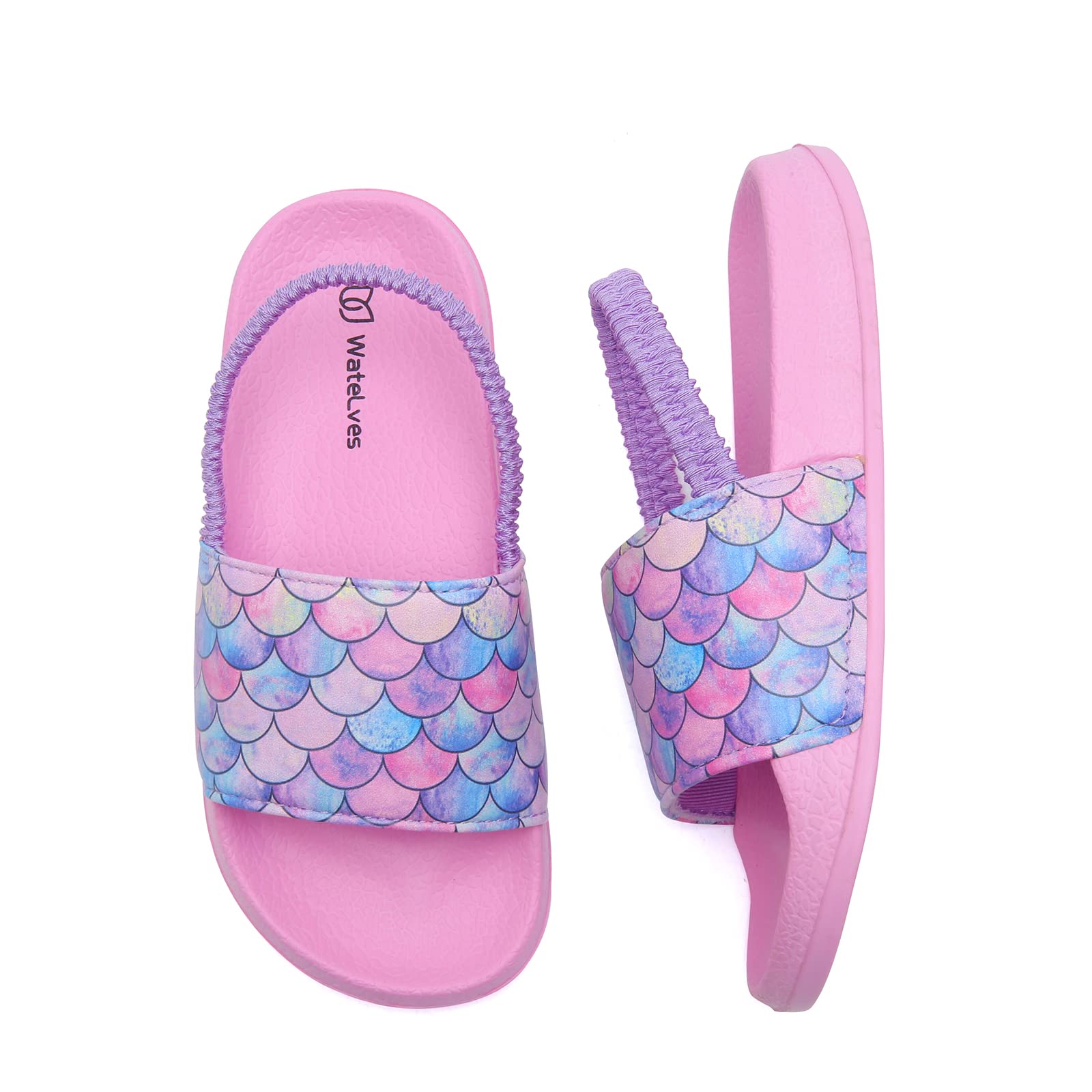 **WateLves Kids Water Shoes - Toddler Boys & Girls Sandals for Swimming, Beach, Pool | Non-Slip Quick-Dry Slides for Outdoor Play & Summer Activities**