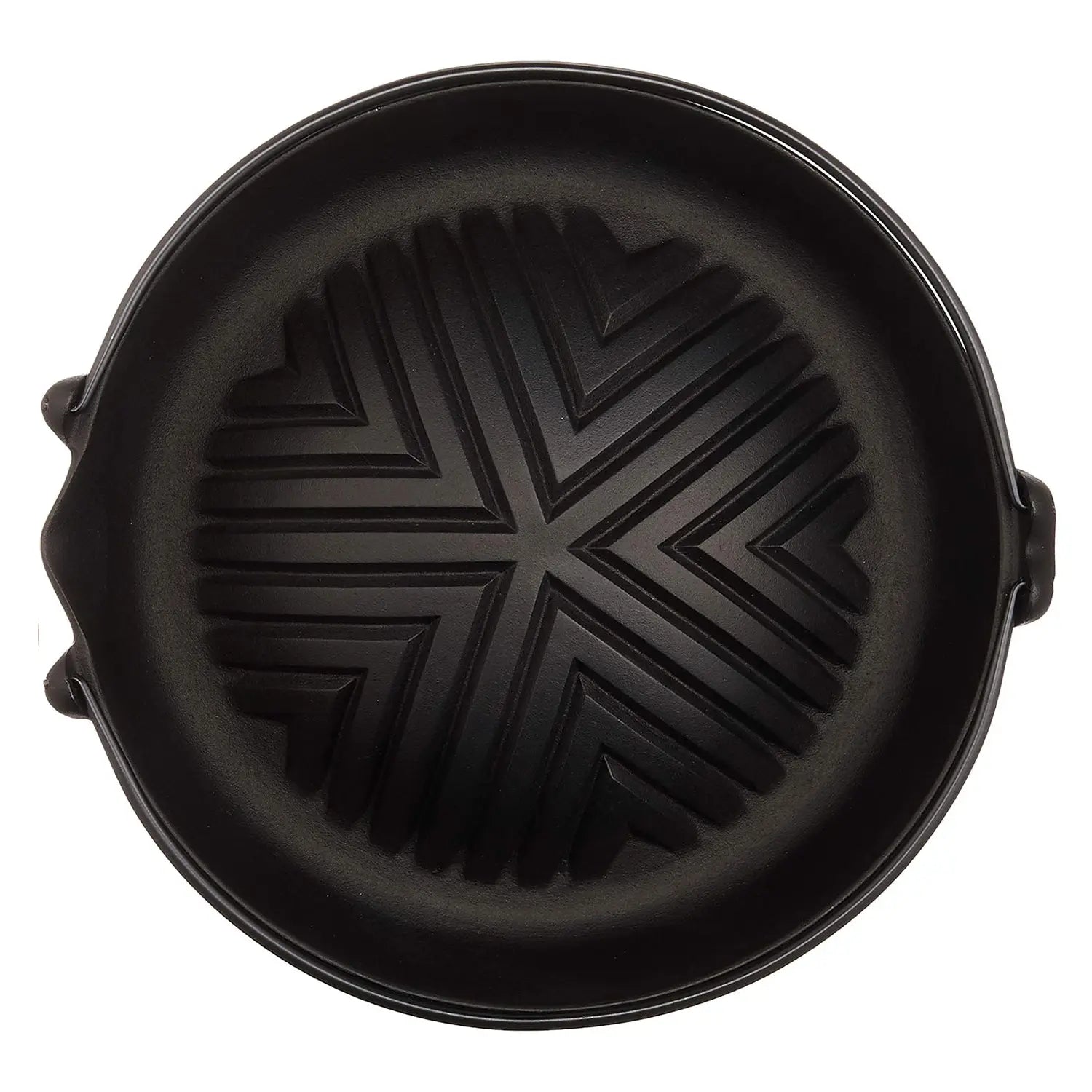 Premium Iwachu Nambu Cast Iron Genghis Khan Grill Pan with Bail Handle - Authentic Japanese BBQ Grill for Outdoor Camping, Backyard Parties & Indoor Cooking
