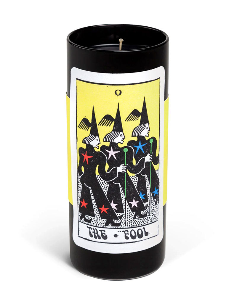 The Fool Scented Tarot Candle - Handmade Soy Wax Candle for Meditation, Divination & Spiritual Practices - Perfect for Tarot Readings, Yoga & Relaxation