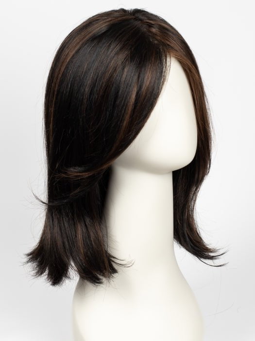 Elle Synthetic Lace Front Wig with Mono Top - Natural Looking Human Hair Wig for Women | Perfect for Daily Wear, Cosplay, and Special Occasions
