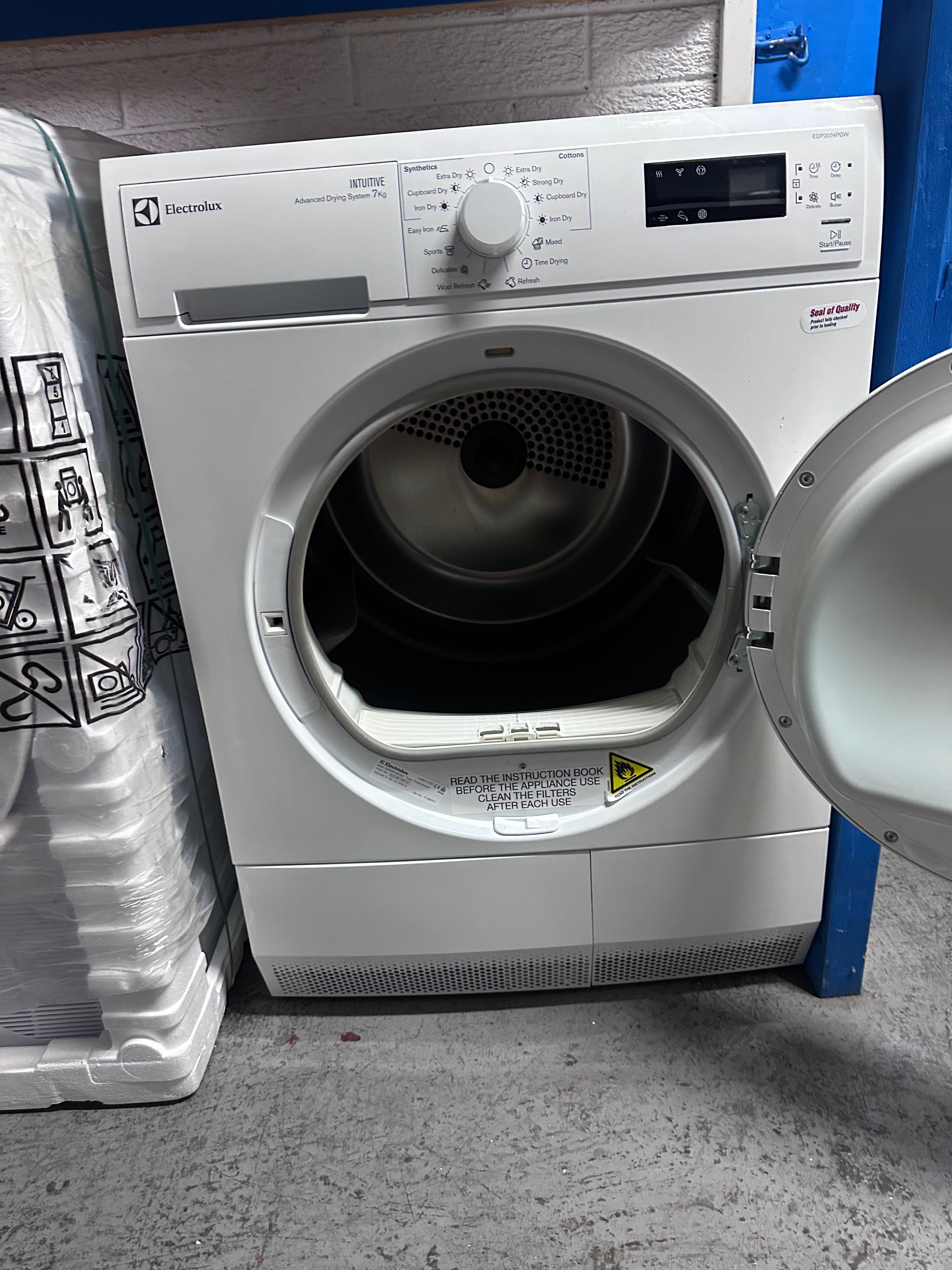Electrolux 7kg Condenser Dryer - Energy Efficient & Quiet | Refurbished Like New | Perfect for Small Apartments & Laundry Rooms