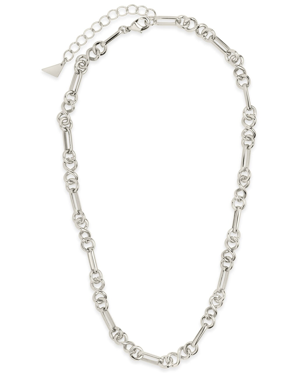 Infinity & Oval Link Chain Necklace for Women - Elegant Gold & Silver Layered Necklace Jewelry - Perfect for Everyday Wear, Date Night & Special Occasions