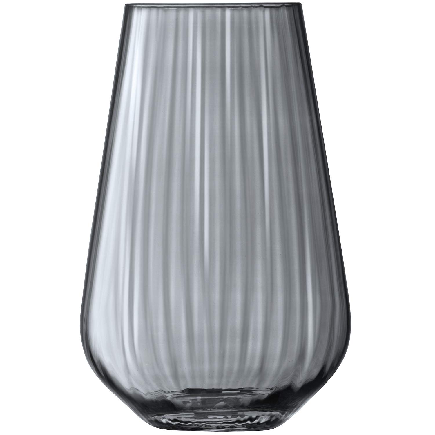 Elegant Zinc Vase 11 Inches Tall - Sheer Zinc Metal Flower Vase for Home Decor, Wedding Centerpieces & Tabletop Arrangements