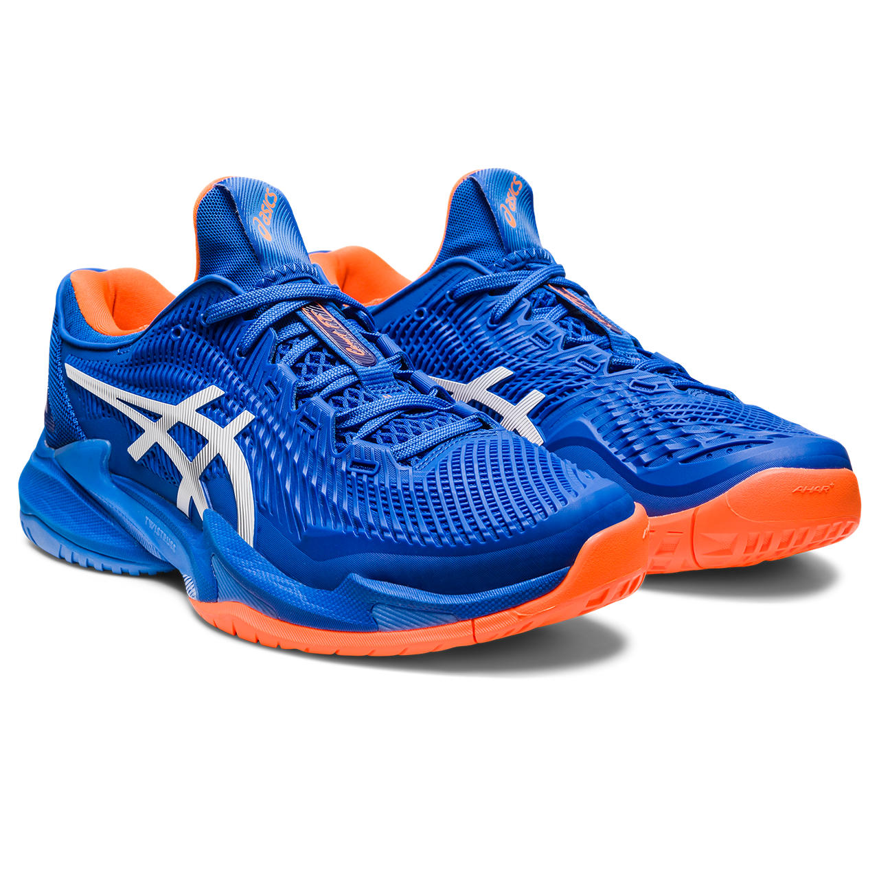ASICS Court FF 3 Novak Men's Tennis Shoes - Lightweight Performance Sneakers for Hard Court Play (Blue/White) | Ideal for Competitive Matches & Training Sessions
