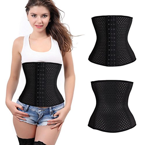 Beige Slimming Waist Trainer Belt for Women - Breathable Elastic Corset Cincher Shapewear - Small Size - Perfect for Workouts, Postpartum Recovery & Body Shaping