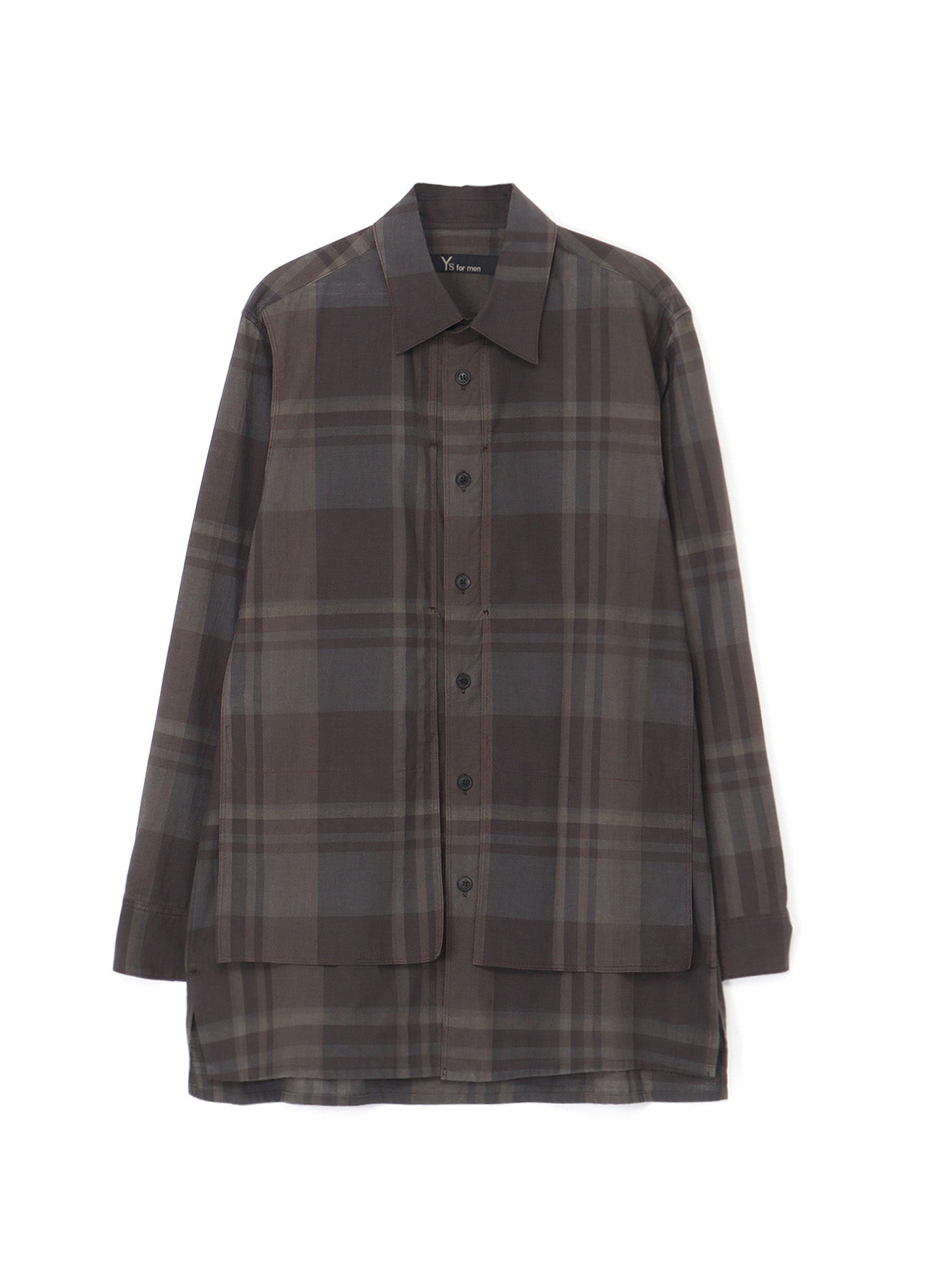 Premium Cotton Silk Blend Plaid Pocket Shirt for Men & Women - Perfect for Office Wear, Casual Outfits & Special Occasions