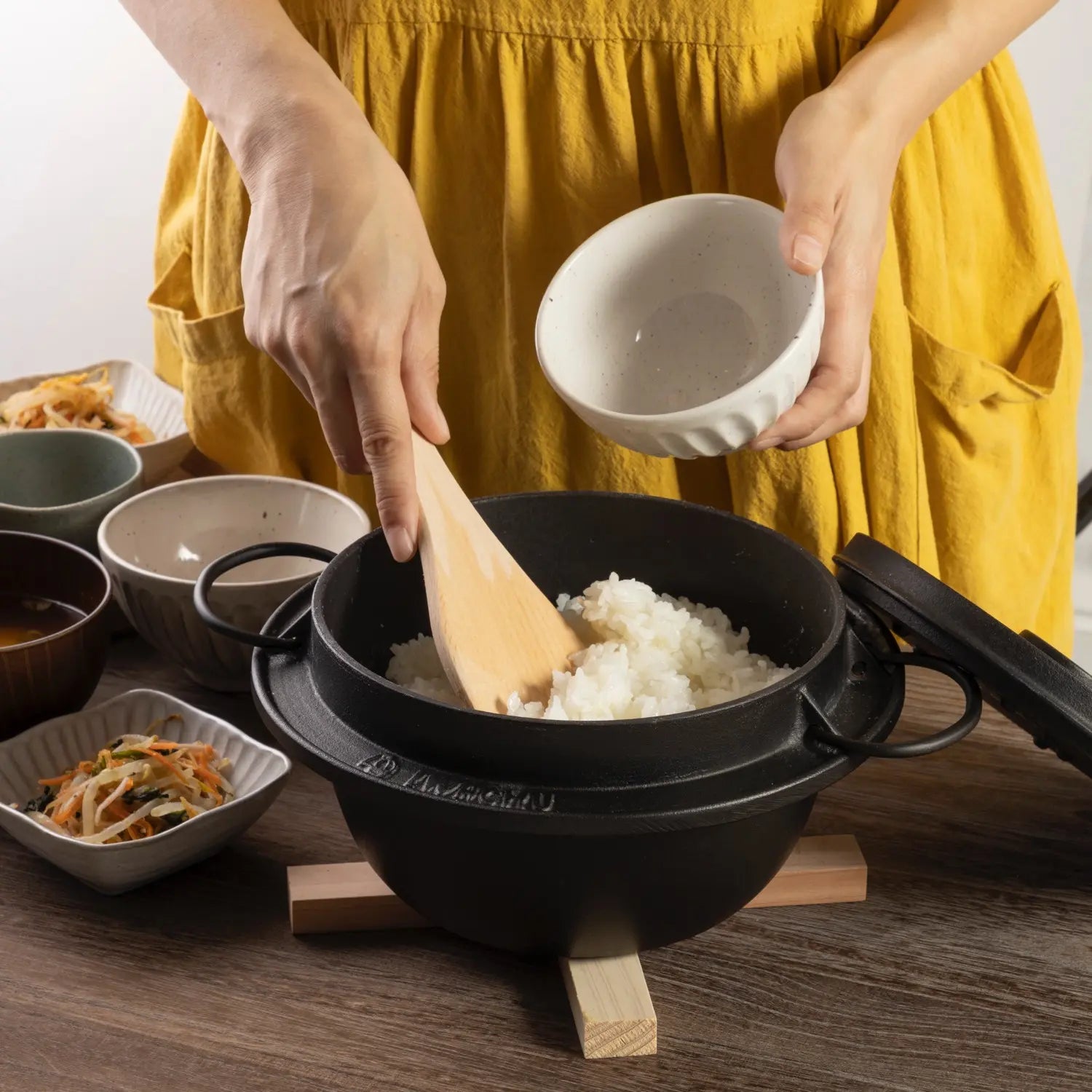 Premium EBM Miyajima Beech Wood Spatula - Natural Kitchen Utensil for Cooking, Baking & Serving - Ideal for Non-Stick Pans, Stirring, Flipping & Spreading