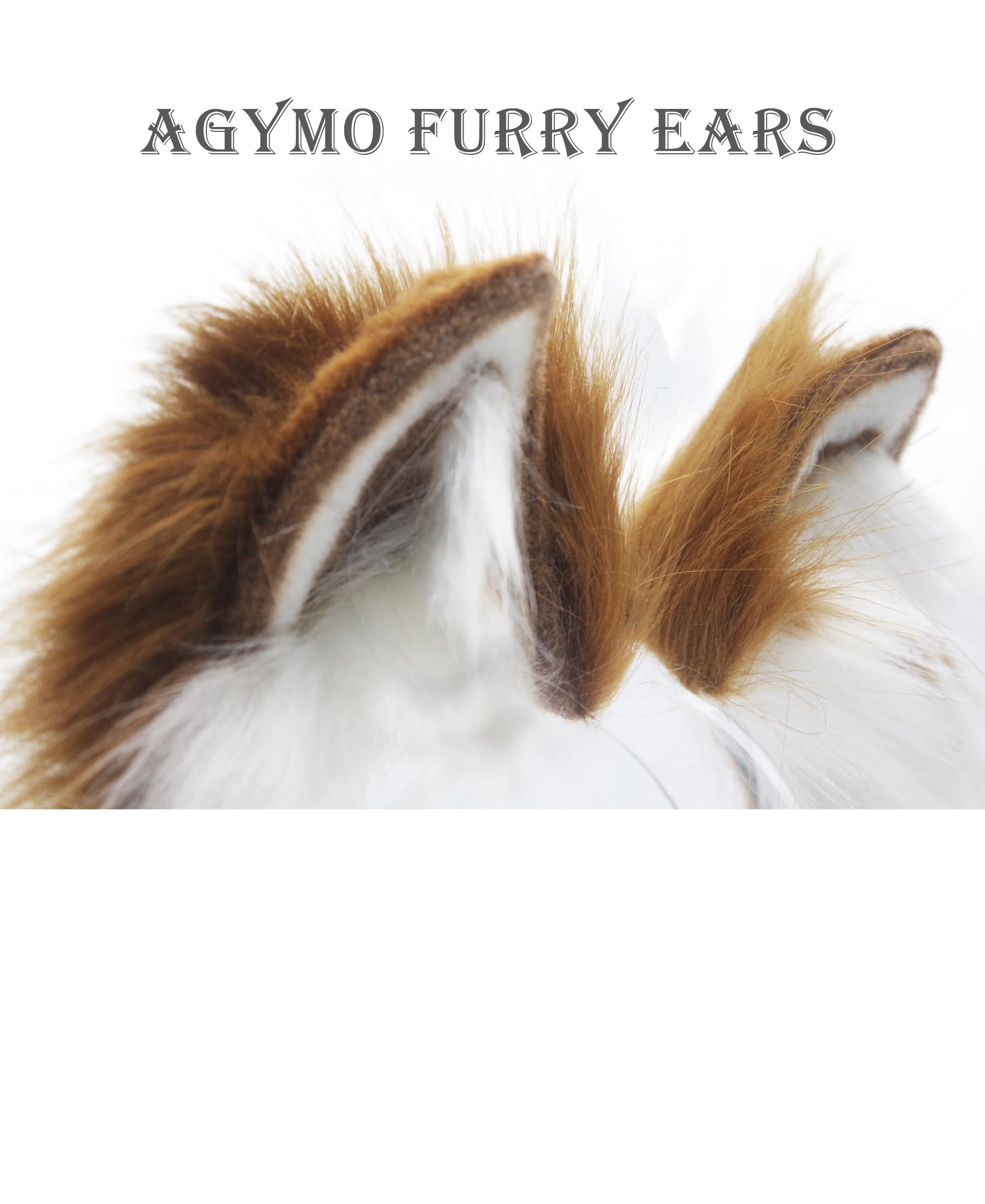 Handmade Wolf Ears Headband with Gift Box - Fox Animal Ears Costume Accessory for Halloween, Cosplay, Party & Dress Up (Perfect for Halloween Costumes, Cosplay Events, Themed Parties and Photo Shoots)
