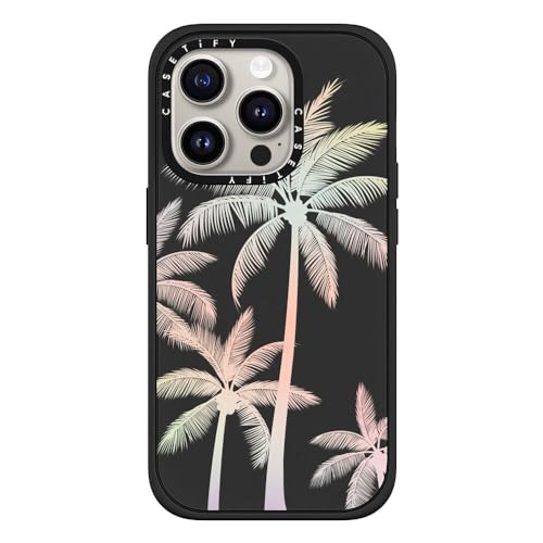 Modern tropical palm tree (Matte Black)