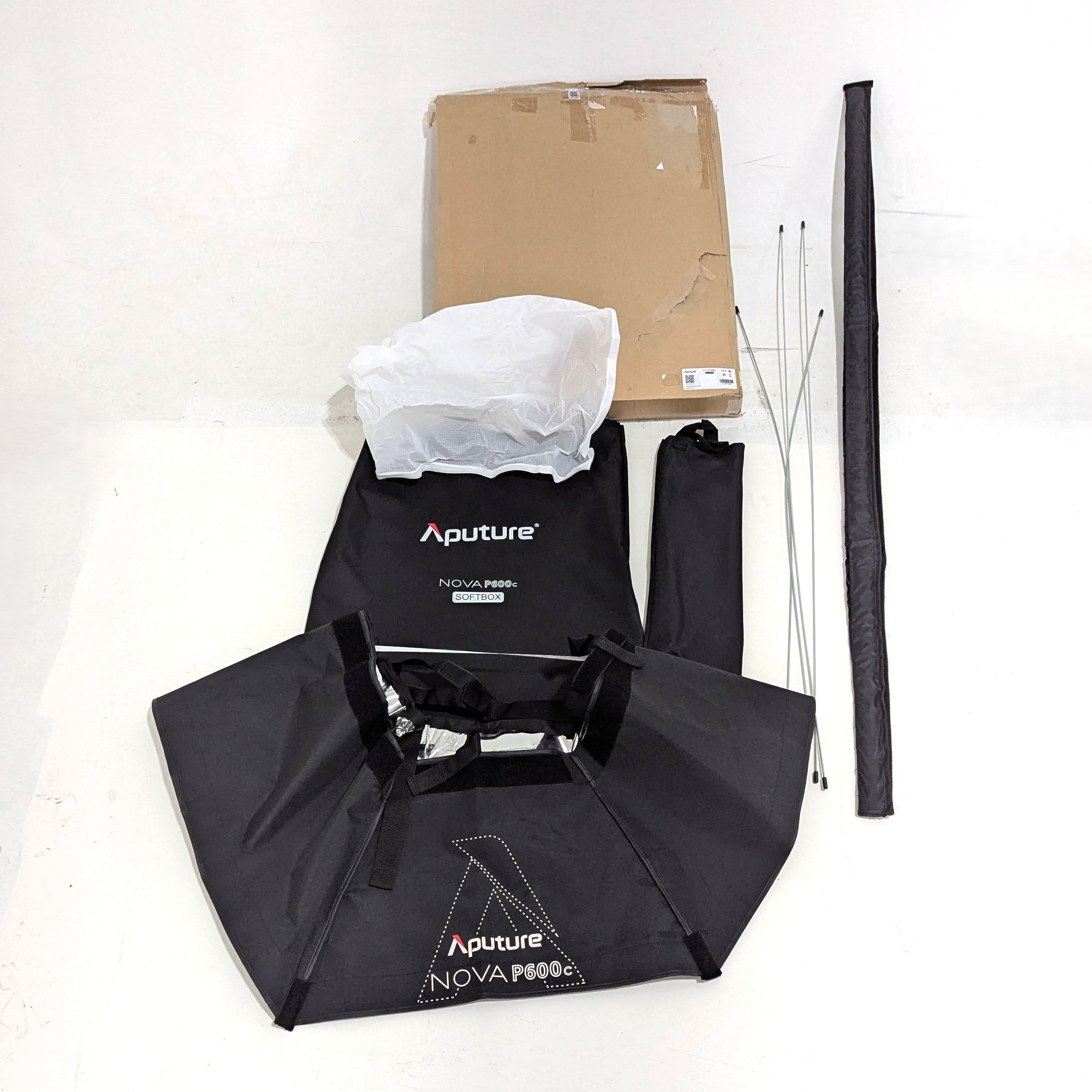 Open Box Aputure Nova P600c LED Panel Softbox 24x36 - Perfect for Studio Photography & Video Lighting