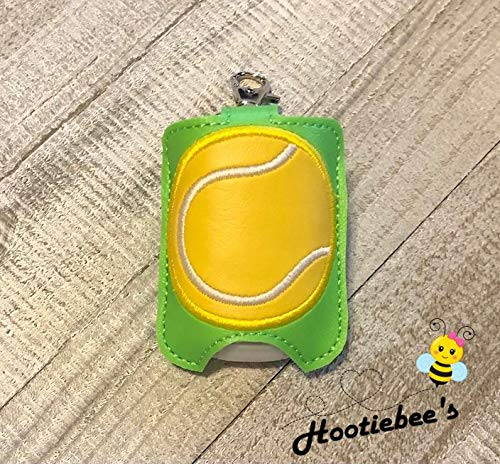 Tennis Ball Hand Sanitizer Holder & Lip Balm Case - Portable Sports Accessory for Gym, Hiking, and Outdoor Activities