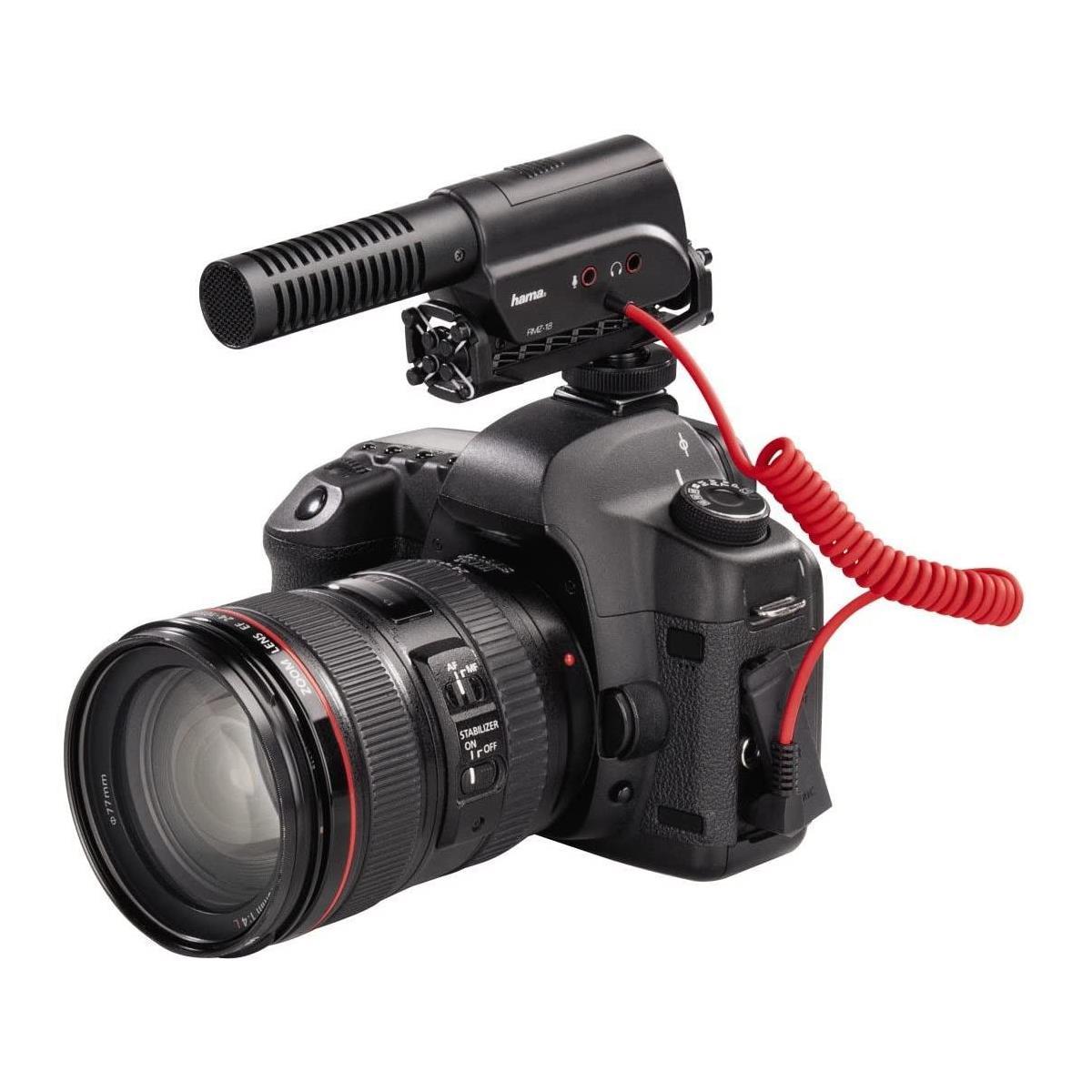 Hama RMZ 18 Directional Microphone - Professional Cardioid Condenser Mic for Studio Recording, Podcasting & Streaming - Perfect for YouTube, Twitch & Voice Overs
