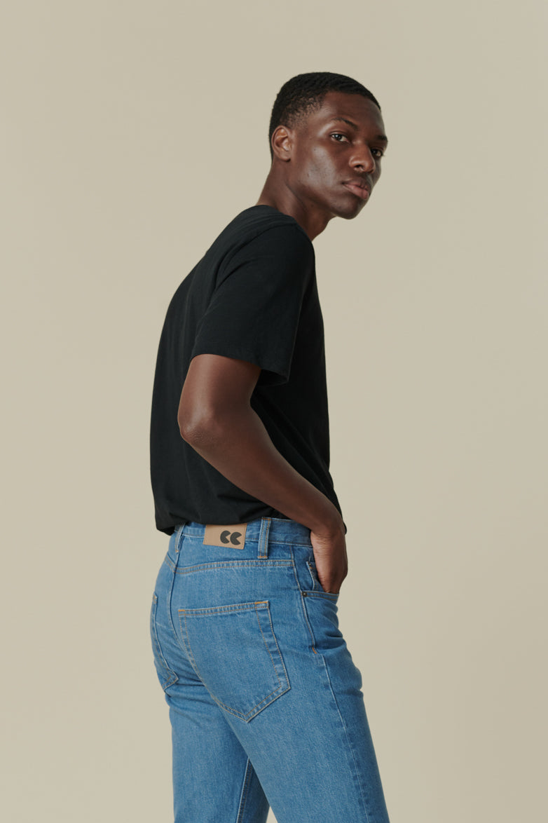 Eco-Friendly Men's Short Sleeve Cotton T-Shirt - Plastic-Free, Breathable & Comfortable - Perfect for Casual Wear, Gym, and Outdoor Activities