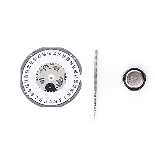 Automatic Calendar Watch Movement - Clear Numbers, Portable & Compact for Watch Repair, Watchmakers & Watch Shops | Perfect for DIY Watch Repair, Professional Timepiece Maintenance & Horology Enthusiasts