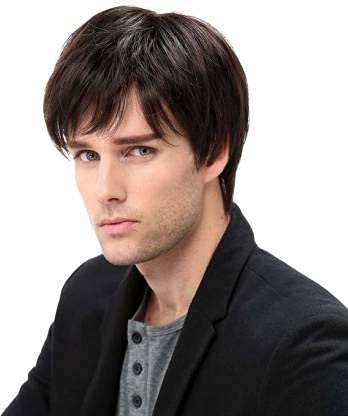 SIYAA Men's & Boys' Hair Wigs - Natural Looking Synthetic Hairpieces for Daily Wear & Costume - Perfect for Cosplay, Halloween, and Hair Loss Solutions