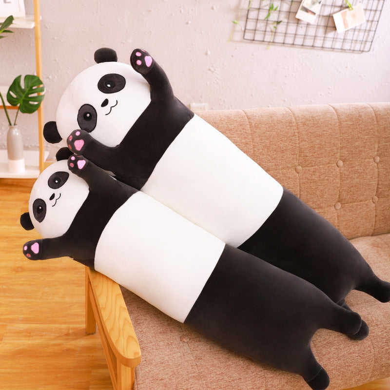 Giant Panda Plush Stuffed Animal - Large Soft Panda Body Pillow for Adults & Kids | Cute Hugging Toy for Bedroom Decor, Nap Time, and Stress Relief