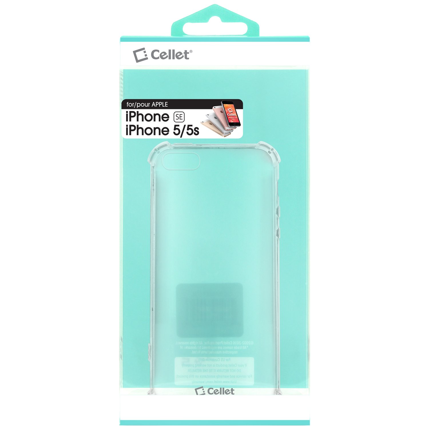 Premium Clear iPhone 5/5s/SE Case - Slim Protective Phone Cover Compatible with Apple iPhone 5, iPhone 5s & iPhone SE | Shockproof & Scratch-Resistant | Perfect for Daily Use, Travel & Outdoor Activities