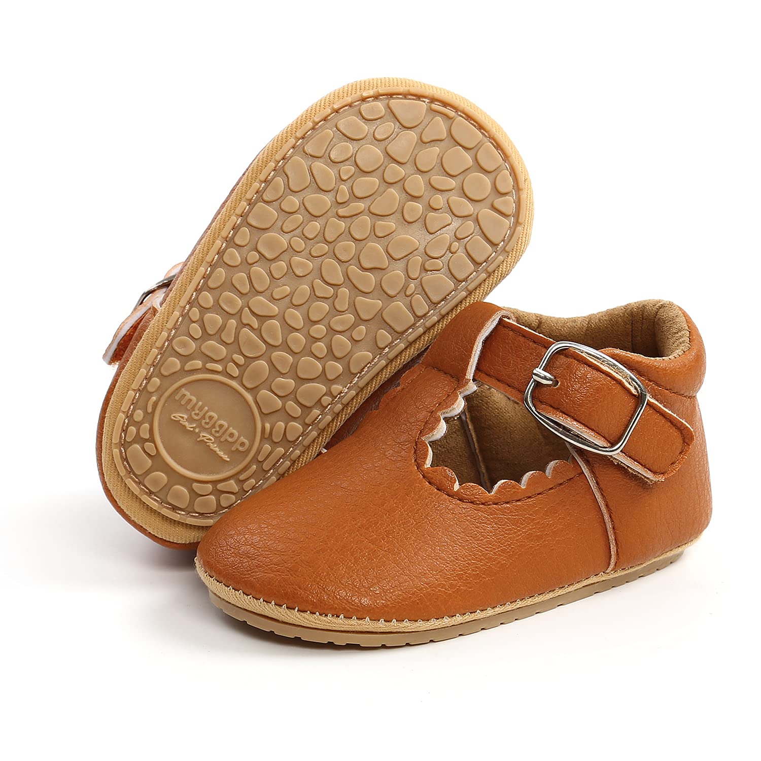Baby Girl Shoes Soft Sole Mary Jane Flats for Infant Toddler Walking - Comfortable Prewalkers & First Walkers - Perfect for Weddings, Parties, and Special Occasions