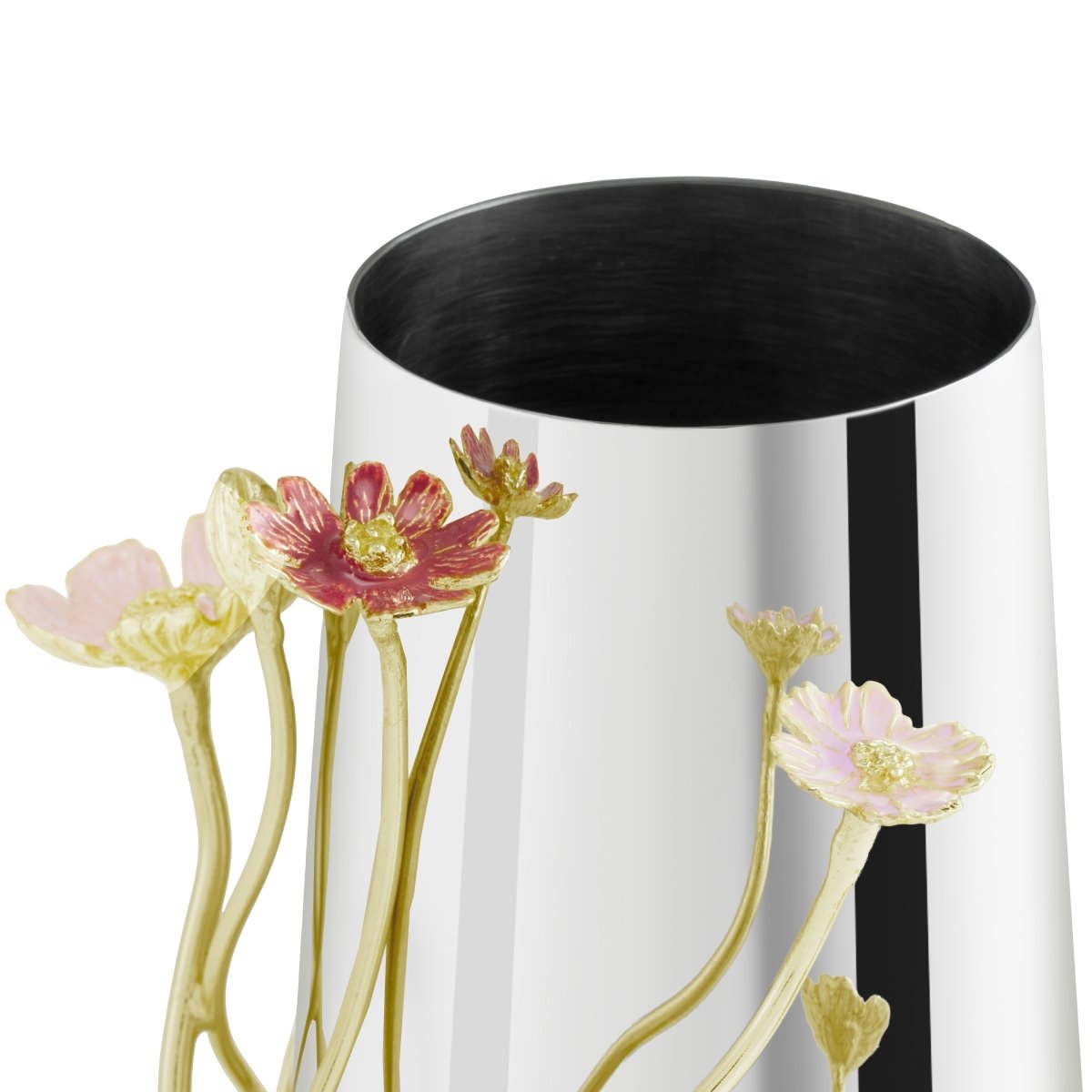 Wildflowers Vase - Handmade Ceramic Flower Vase for Home Decor, Wedding Centerpieces & Farmhouse Style - Perfect for Fresh Cut Flowers, Table Decorations & Gift Giving