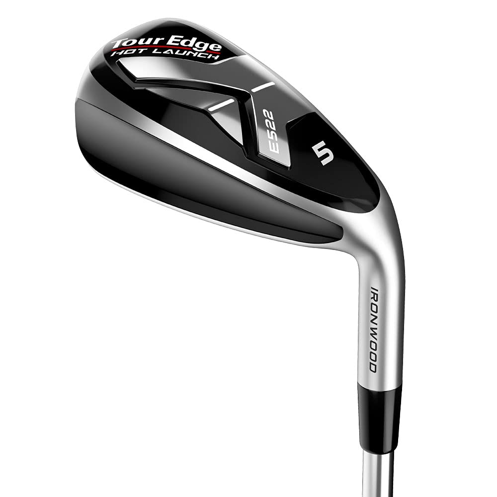 Tour Edge Hot Launch E522 Iron-Woods - Premium Golf Hybrid Clubs for Men & Women - High Performance Fairway Woods for Distance & Accuracy - Perfect for Driving Range, Course Play & Tournament Use