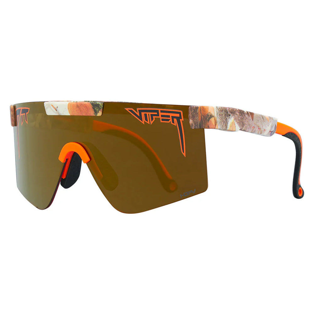 Pit Viper The Actualbush Original 2.0 Sunglasses - Polarized UV Protection for Outdoor Sports, Hiking & Cycling - Trendy Aviator Style for Men & Women