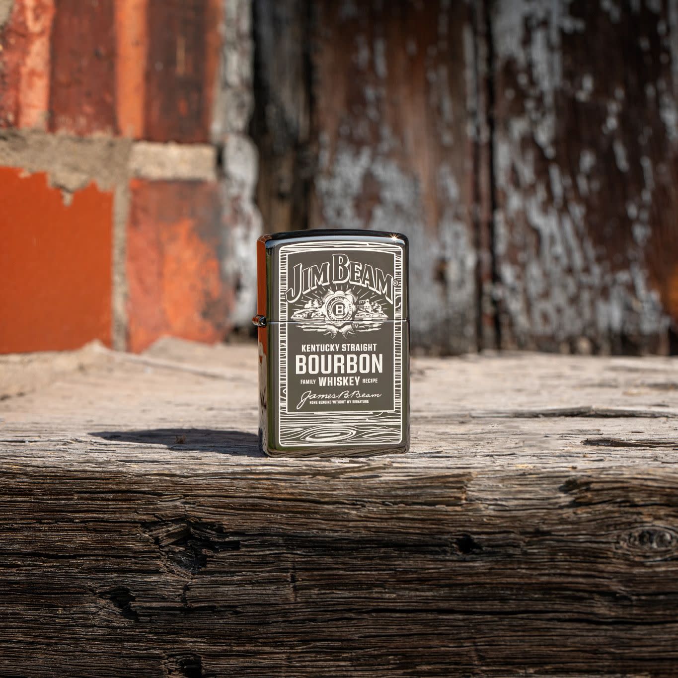 Jim Beam Black Ice Laser Engraved Whiskey Bottle - Perfect for Gifts, Collectibles & Home Bar Decor