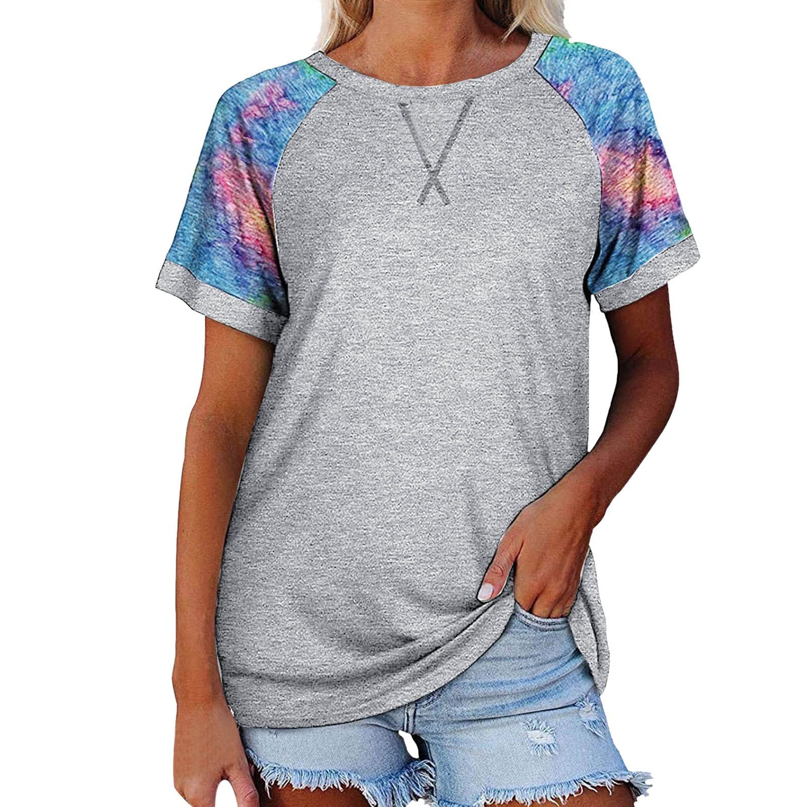 Women's Lightweight Short Sleeve V-Neck T-Shirt - Soft Casual Tee for Everyday Wear | Perfect for Work, Gym & Summer Outfits