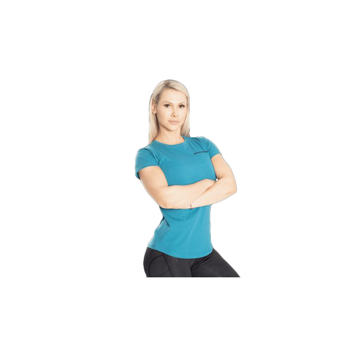 Better Bodies Regular Fit T-Shirt for Men & Women - Dark Turquoise | Soft Cotton Comfort Tee for Casual Wear, Gym & Everyday Outfits