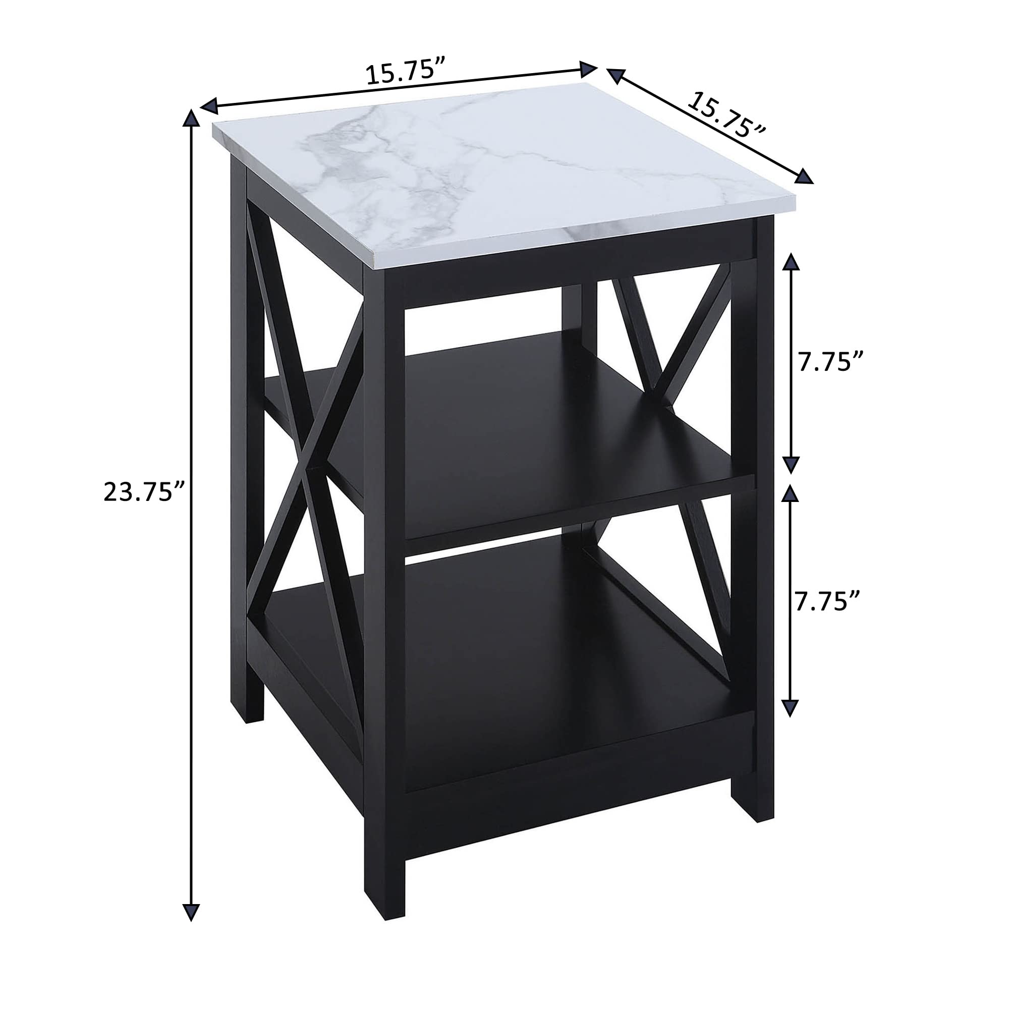 Convenience Concepts Oxford End Table 15.75