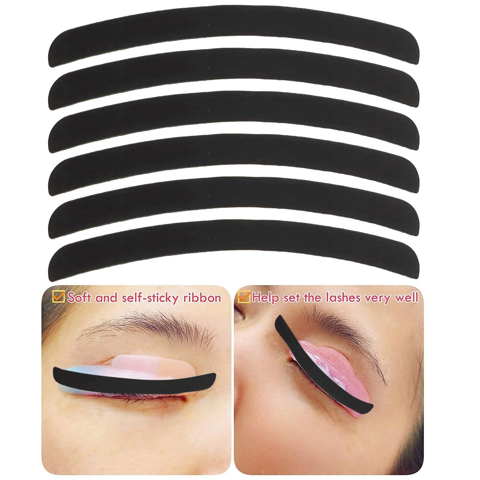 Professional Eyelash Perming Kit - Silicone Lash Lift Pads & Curler Tool Set for Salon & Home Use (3 Pairs) - Perfect for Lash Extensions, Volume Lashes & Natural Lash Enhancement