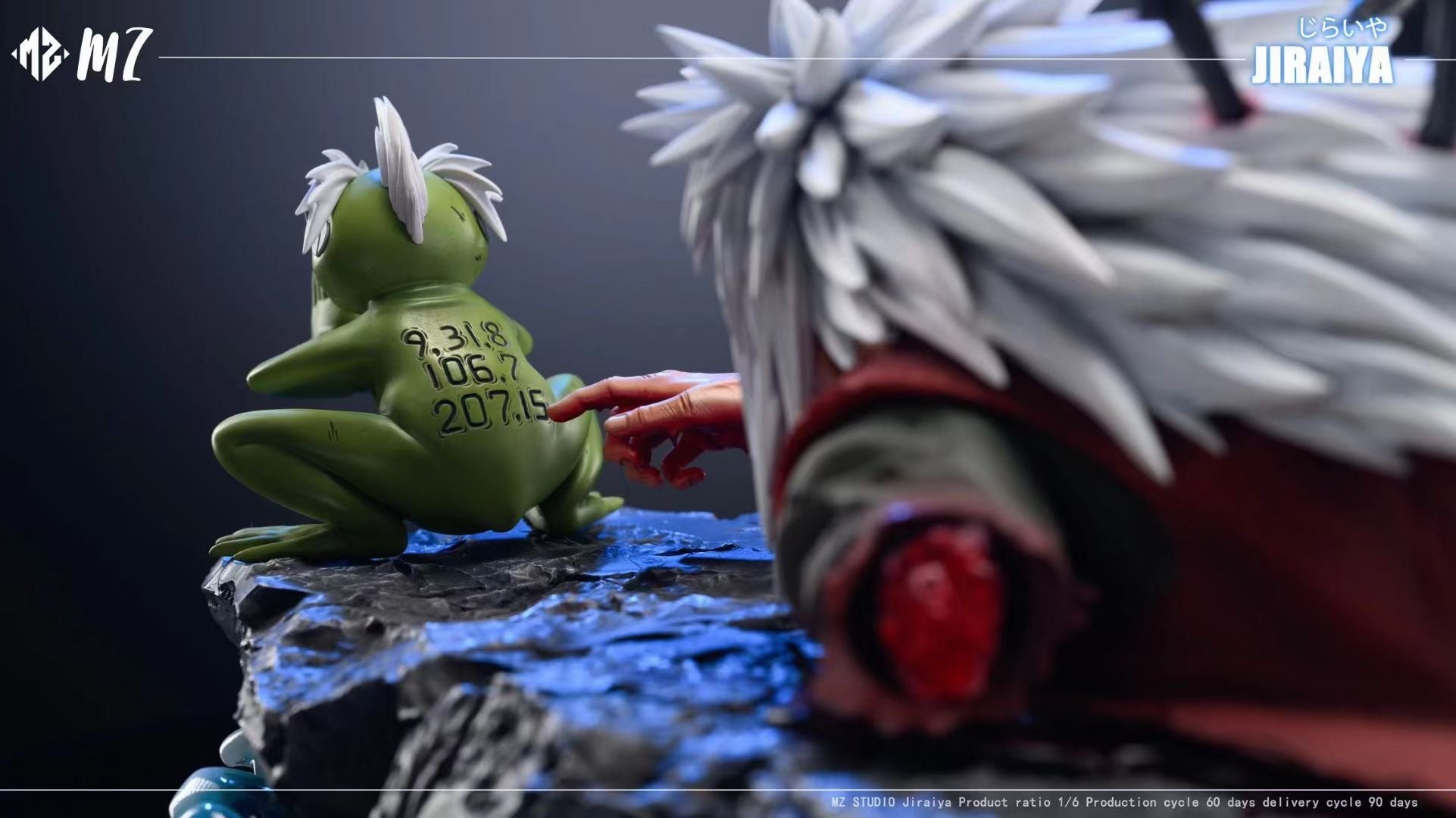 Naruto Shippuden Jiraiya's Death Scene Collectible Figure - Anime Action Figure for Fans, Display & Home Decor