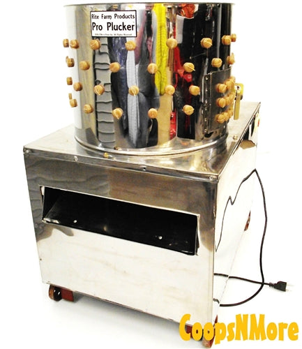 Rite Farm Medium Pro Chicken Plucker Machine - Poultry Feather Remover for Home & Commercial Use - Perfect for Chicken, Duck, Turkey Processing