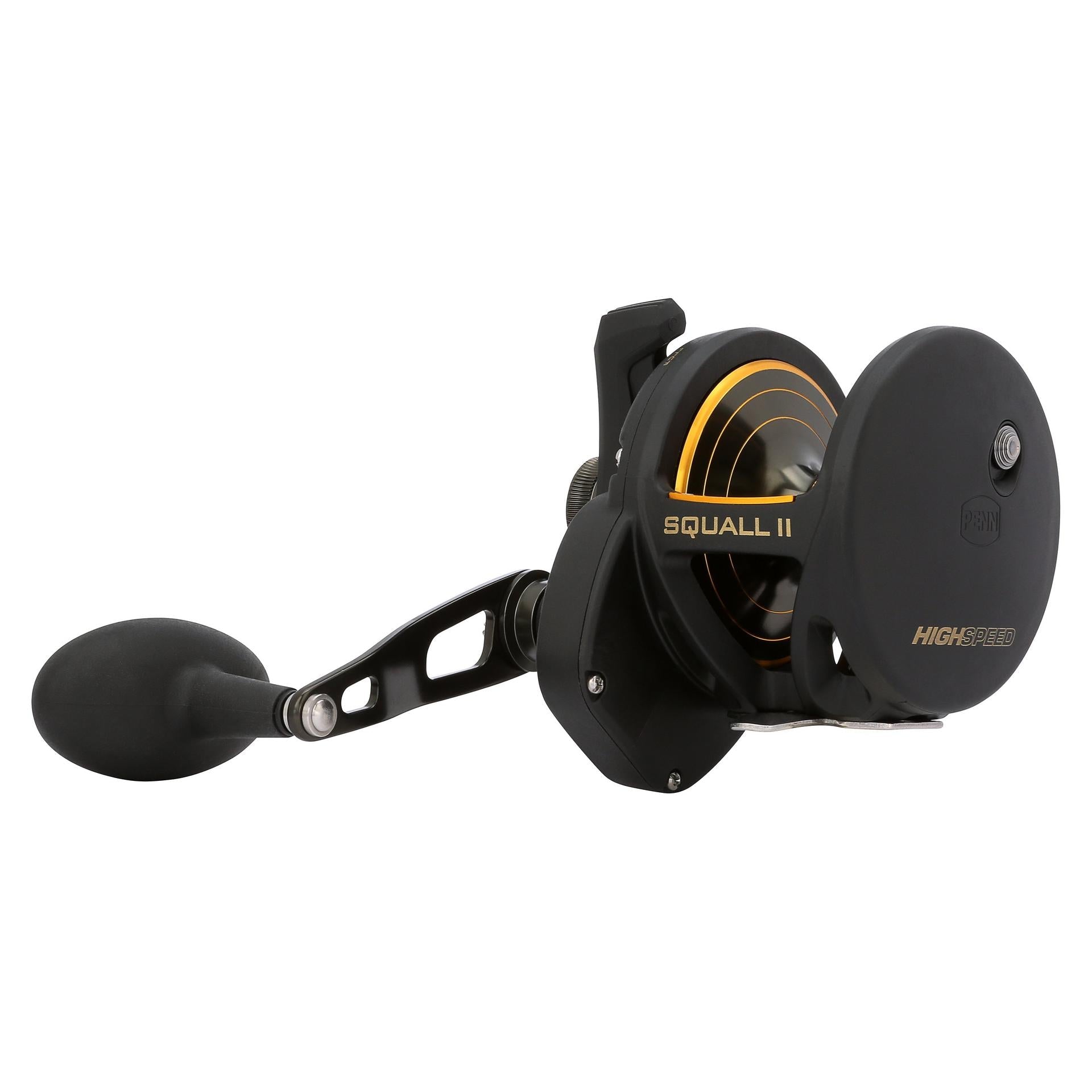 Squall® II Lever Drag Conventional Reel - High Performance Saltwater Fishing Reel for Offshore & Deep Sea Fishing | Durable & Smooth Drag System | Perfect for Trolling, Bottom Fishing & Big Game Fishing