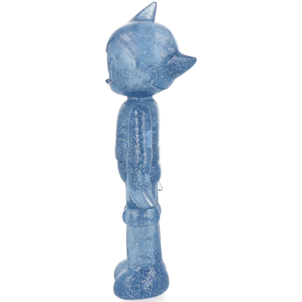 Astro Boy PVC Figure - Soda Blue Color with Closed Eyes Version - Perfect for Anime Collectors and Display Shelves