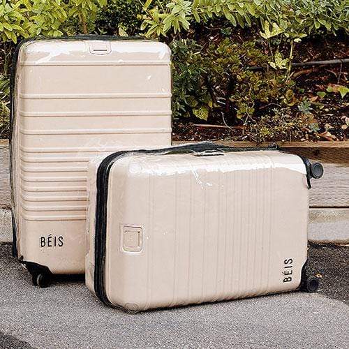 Large Check-In Luggage Cover - Durable Waterproof Suitcase Protector for Travel | Perfect for Airplane, Train & Bus Trips