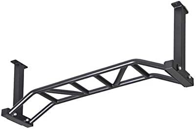 Gronk Fitness Ceiling Mounted Multi-Grip Pull Up Bar - Heavy Duty Chin Up Bar for Home Gym, Bodybuilding & Powerlifting Training - Easy Installation - Perfect for Garage, Basement & Home Workouts