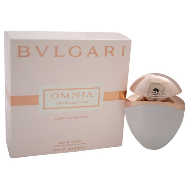 Bvlgari Omnia Crystalline 0.84 Oz Eau de Toilette for Women - Floral Fresh Fragrance for Daytime Wear & Special Occasions