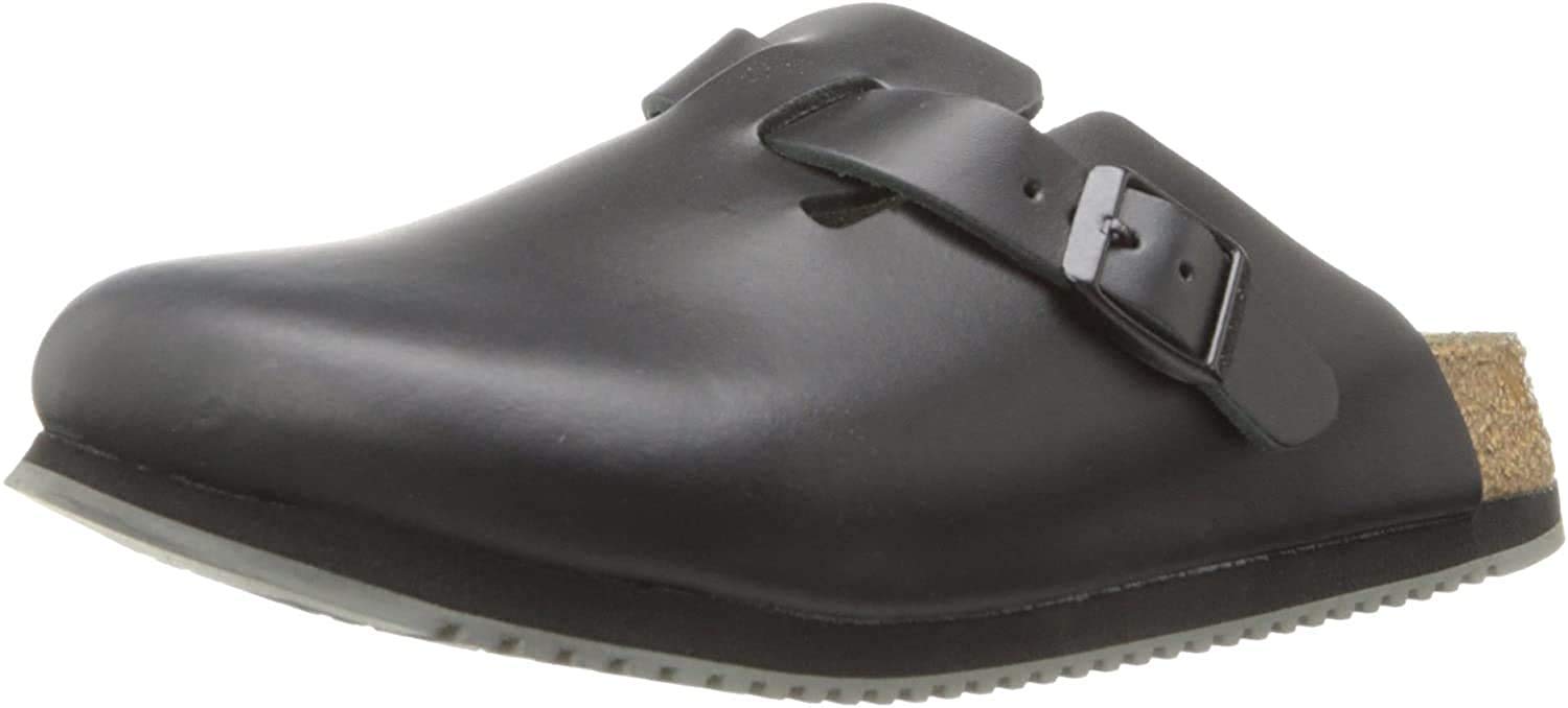 Birkenstock Men's Arizona Soft Footbed Sandals - Comfortable Leather Clogs for Men, Size 10 | Perfect for Casual Wear, Home & Outdoor Activities